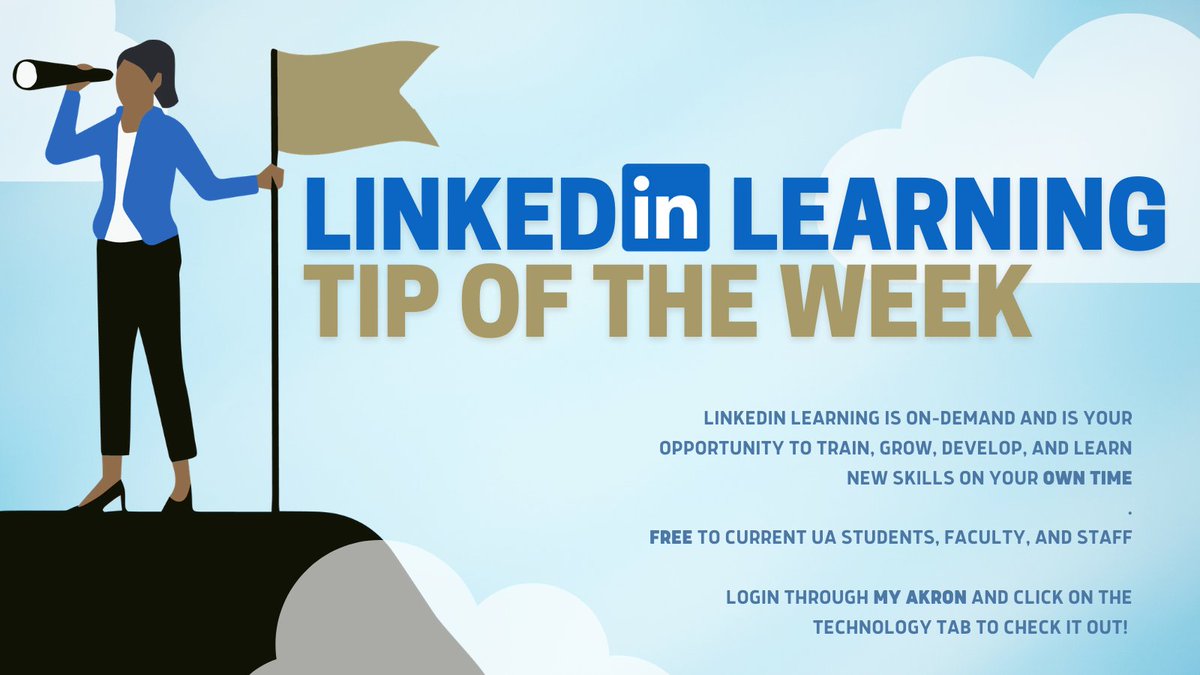Searching for a job? Inform your network that you are beginning your search and use available resources, like Career Services, to get connected to employers! Check out this LinkedIn Learning video with more tips for getting started in your search! linkedin.com/learning-login…