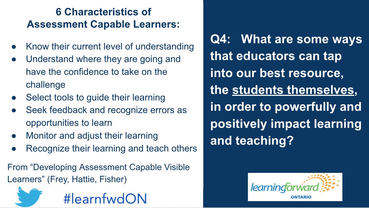 lfontario's tweet photo. Q4 - Students are our best resource. #learnfwdON https://t.co/BiRoEQ0SE3