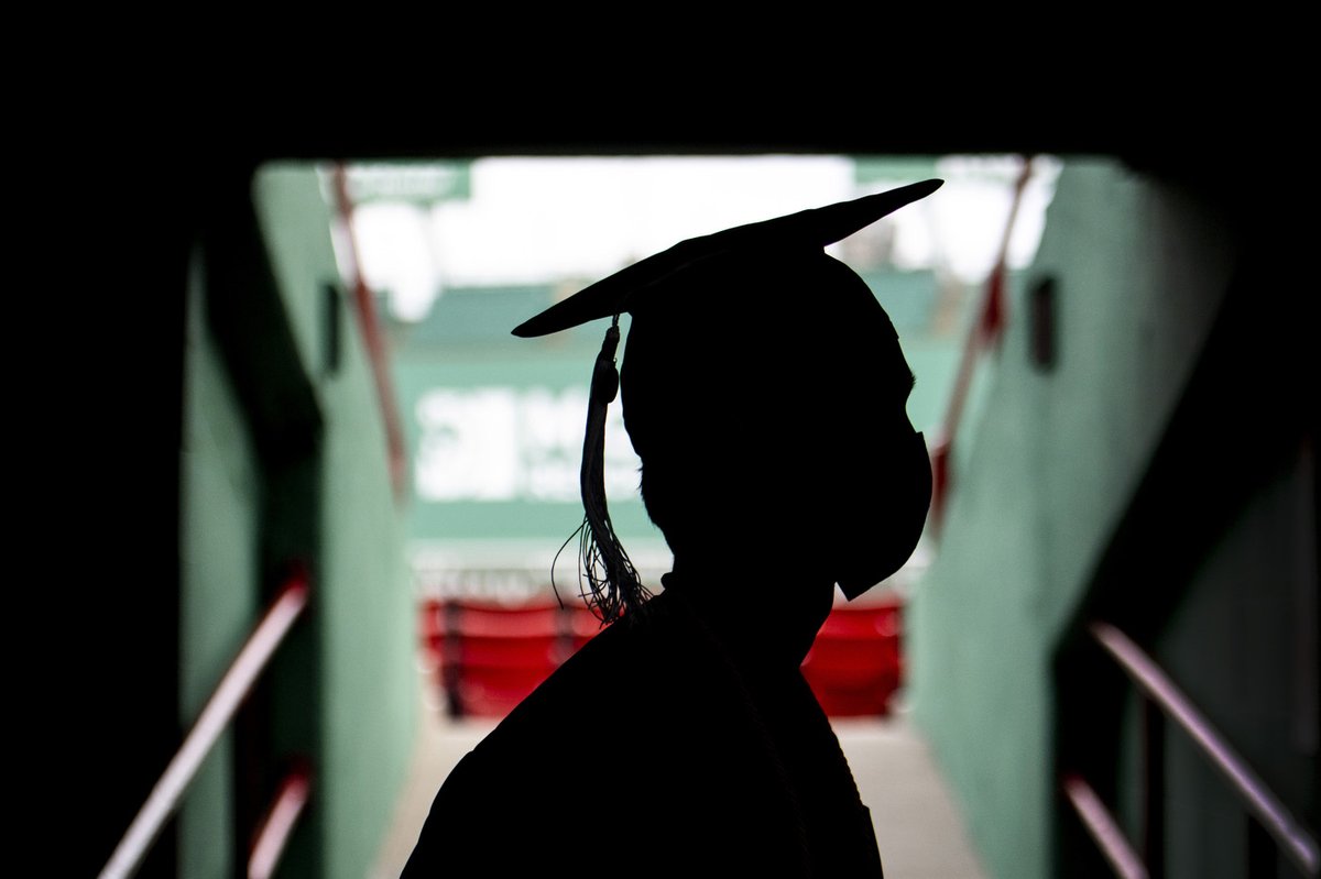 RubyWallau's tweet photo. A few favorite frames from Commencement weekend @fenwaypark, see more work from our photo team here: https://t.co/uky8B9ojop https://t.co/GjZ5XWIWqZ