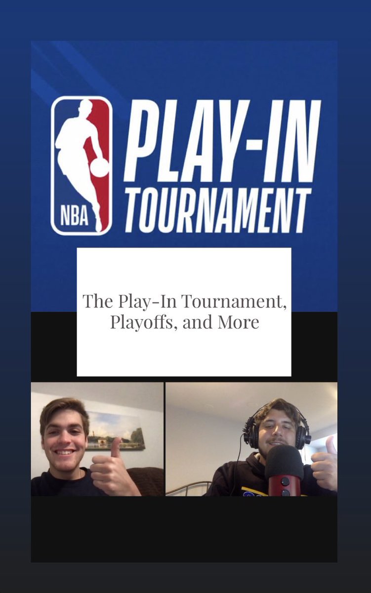 The Fastbreak (@thefastbreakp) on Twitter photo Check out our newest episode, where <a href="/AaronKP27/">Aaron Kirkpatrick</a> and <a href="/mikestein__/">Michael Stein</a> discuss the play-in tournament, the nba playoffs, and more.
LINK IN BIO Check out our newest episode, where <a href="/AaronKP27/">Aaron Kirkpatrick</a> and <a href="/mikestein__/">Michael Stein</a> discuss the play-in tournament, the nba playoffs, and more.
LINK IN BIO