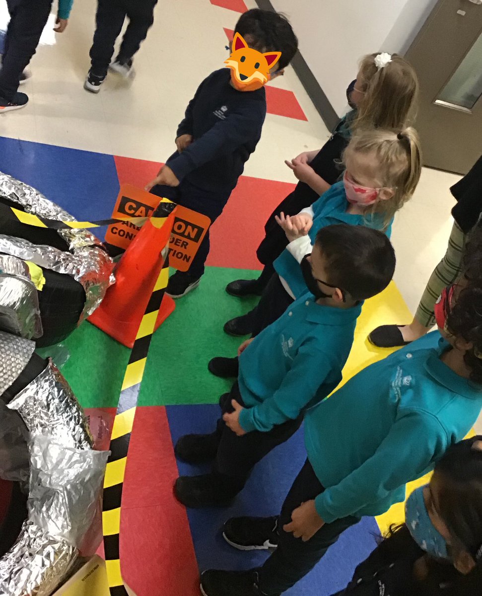 BISCLPNursery's tweet image. Something crash landed in our corridor today! Where has it come from? How can we help it get back home? Is it lonely? @BISCLPNursery children can’t wait to explore and investigate more of these themes this week. @The_IEYC #blastoff #curiosity @BISCLincolnPark @NAEducation
