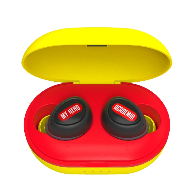 僕のヒーローアカデミア グッズ情報 アニメイトオンラインで予約開始 True Wireless Stereo Earphones アニメ 僕のヒーローアカデミア モデル T Co Gbmr2gpkid 大人気アニメ 僕のヒーローアカデミア がワイヤレスイヤホンで登場