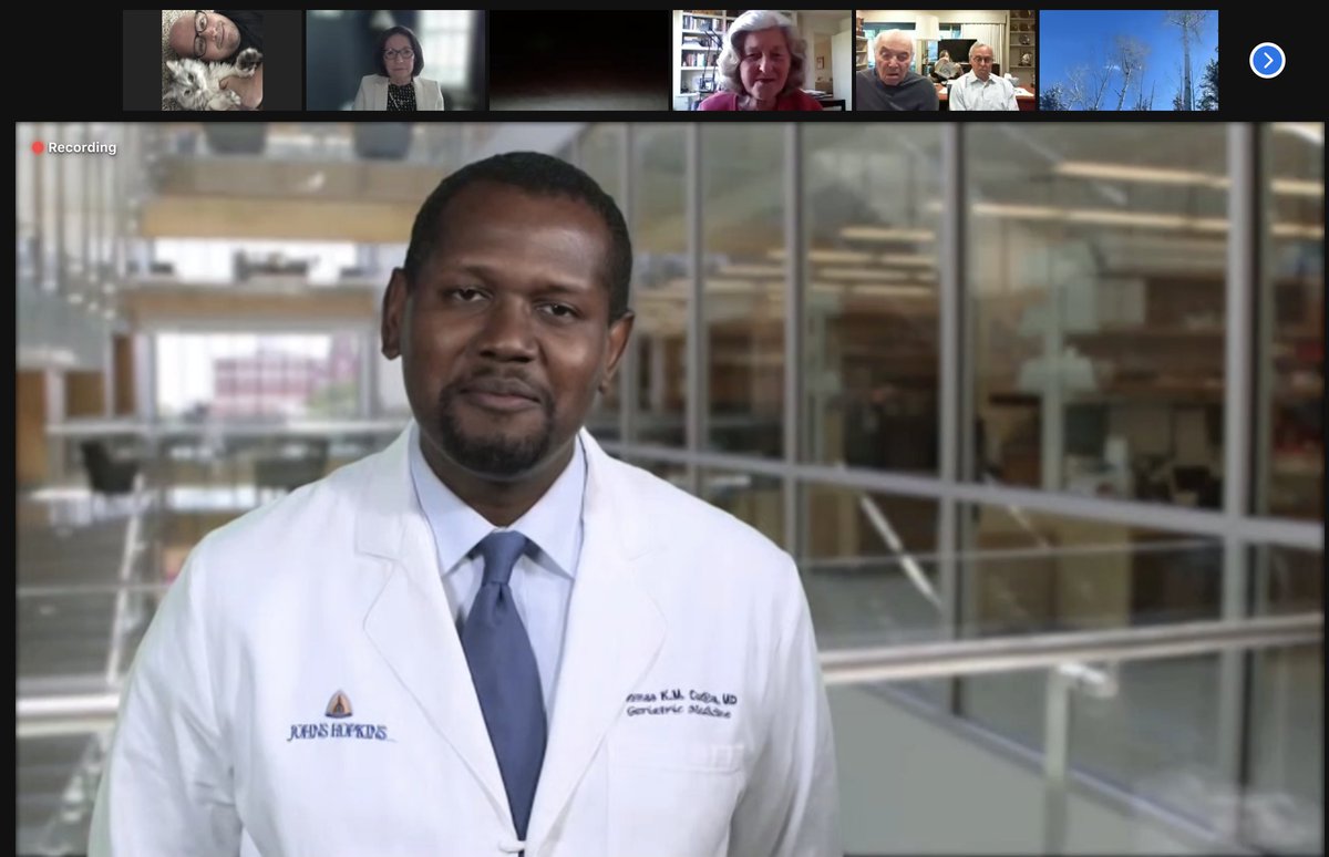 Congratulations .<a href="/tkmcudjoe/">Thomas Cudjoe</a> upon your installation as an inaugural Meyerhoff Professor today! .<a href="/jhu_coah/">COAH</a> .<a href="/FrailtyScience/">Johns Hopkins Frailty Science #FrailtyFighter</a> .<a href="/HopkinsMedicine/">Johns Hopkins Medicine</a>