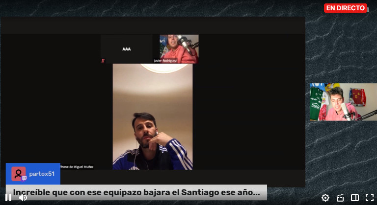 oparrulofs's tweet photo. 👉 Ahora mismo @miguel14futsal en #ElPartidito
💬 "Estoy llevando mal lo del descenso"
💬 "No soy una persona negativa, a esta temporada no le pongo ni nota, es una mochila muy grande tener que llevar un descenso"
📺 En directo en https://t.co/Avnge1evoF https://t.co/M5ScBj1Vf5