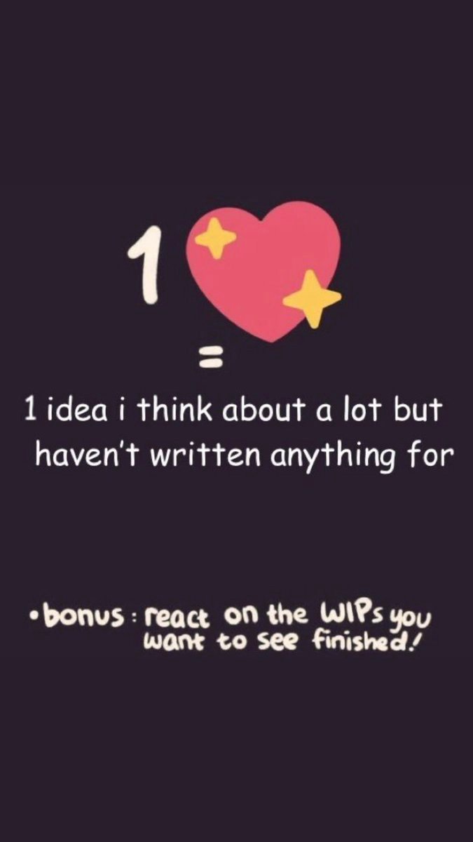 Help me share things from the vault before my eventual writing retirement; also I'm gonna include "have barely written anything for" bc i have a lot of that lol (stolen from kasey)