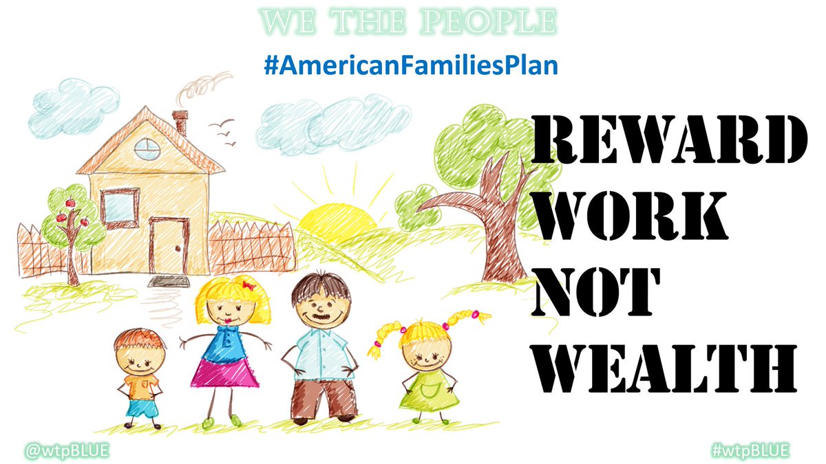 Tax credits such as ✅ The Child Tax Credit ✅ The Earned Income Tax Credit ✅ The Child & Dependent Care Tax Credit ✅ Health insurance tax credits will be extended because of the #AmericanFamiliesPlan #wtpBLUE #VoteBLUE #wtp779