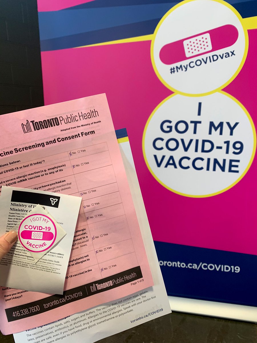 nicpomeroy6's tweet photo. Behind this mask is a big smile. THANK YOU #HealthcareHeroes, volunteers, @VaxHuntersCan and the @ONgov for my #MyCOVIDVax 💖🙌 https://t.co/H4mhkfB2Qy