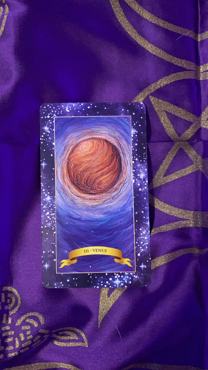 Sagittarius (sun, moon, rising, dominant):For you guys I pulled The Empress (Major Arcana # 3) which in this deck is represented by Venus. If you and your partner have been trying for a baby, good news!! This card represents fertility and motherhood. If you have been trying to