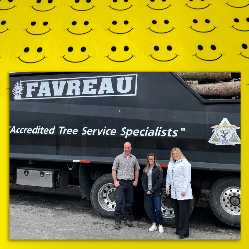 We're back to our happy place... visiting our members!
Call to talk 800-733-2622 or email memberservices@tcia.org
LtoR: Brian Favreau, CTSP, Owner, Favreau Forestry, Jaclyn Gargulinski, Office Manager and Kim Bush, TCIA  #tciaaccreditation #treecareindustry  #arbnation #favereau