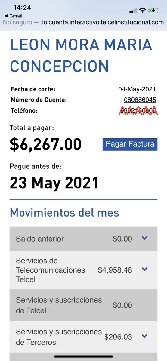 laleonaconchi's tweet photo. Acompáñenme a ver esta triste y tranza historia por @Telcel. Abro hilo: Pedí a #telcelup #segurosasturion el reemplazo de mi equipo, me cobraron el deducible en línea, fui por el equipo, me querían cobrar de nuevo, dije que ya había pagado. Me dieron el equipo. Me llega factura https://t.co/LquoxtT9GV