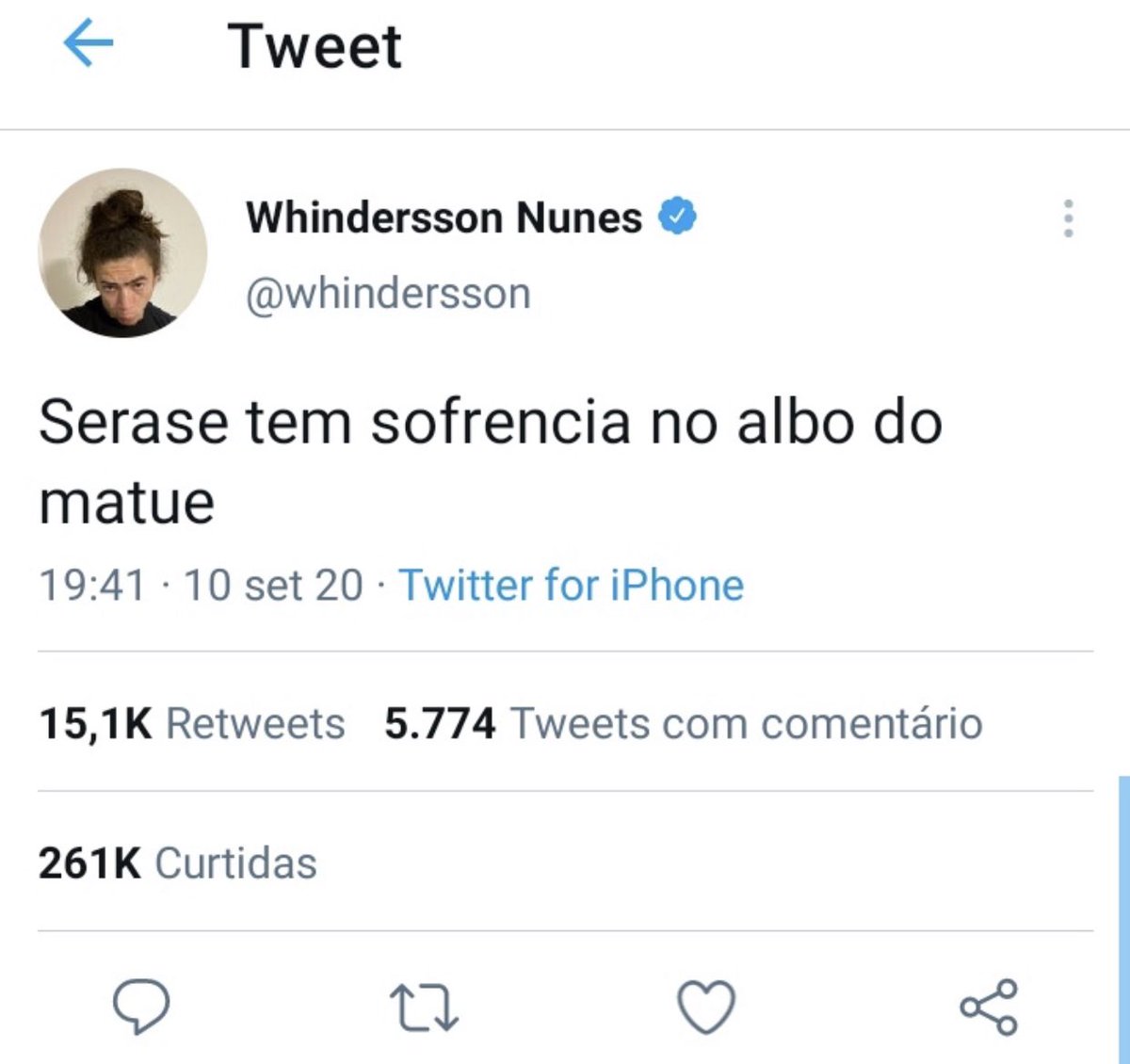 SamuelRamiro13's tweet photo. Relembrar é viver esses tweets do Whindersson Nunes quando Luisa assumiu o namoro com Vitão https://t.co/ZrqPc44BZn