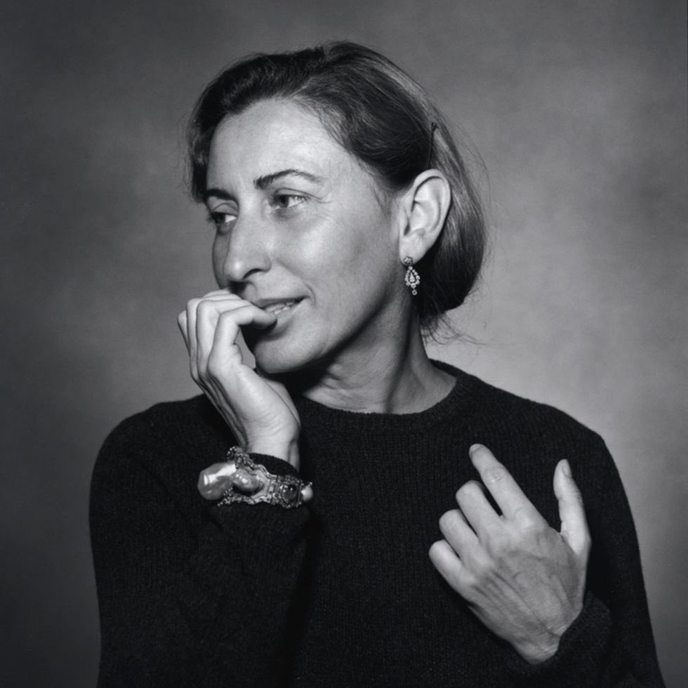 Happy birthday to mother miuccia prada I strive to make her proud everyday 