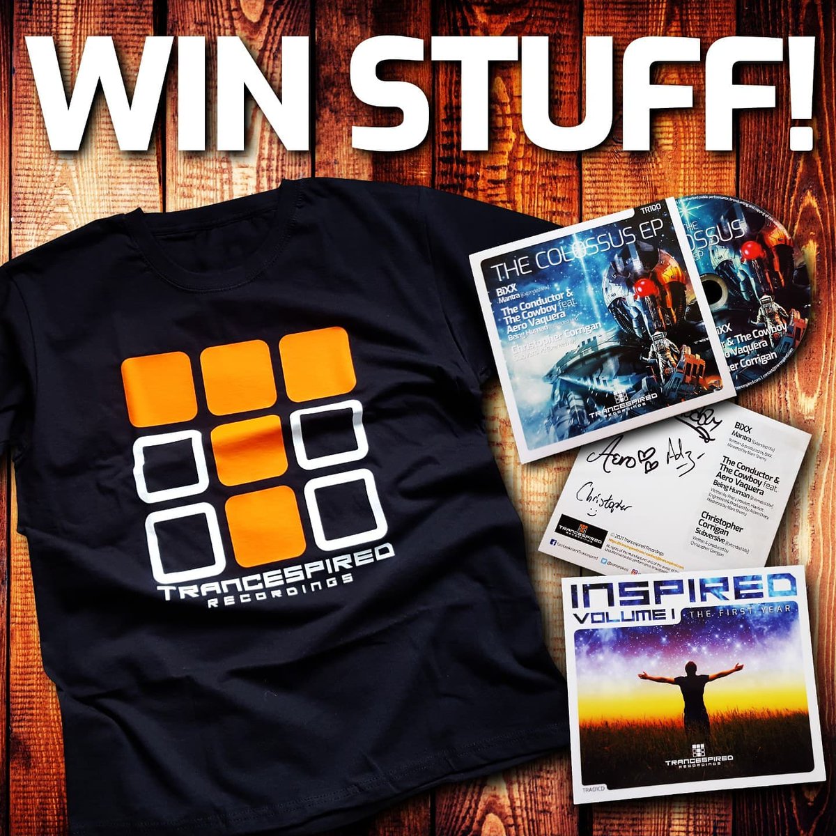 🔥 COMPETITION TIME 🔥

Celebrating our 100th Release with an awesome competition. Prizes include a Signed Limited-edition Colossus EP CD!

Head to our website for more info: trancespired.com
#win #competition #freestuff