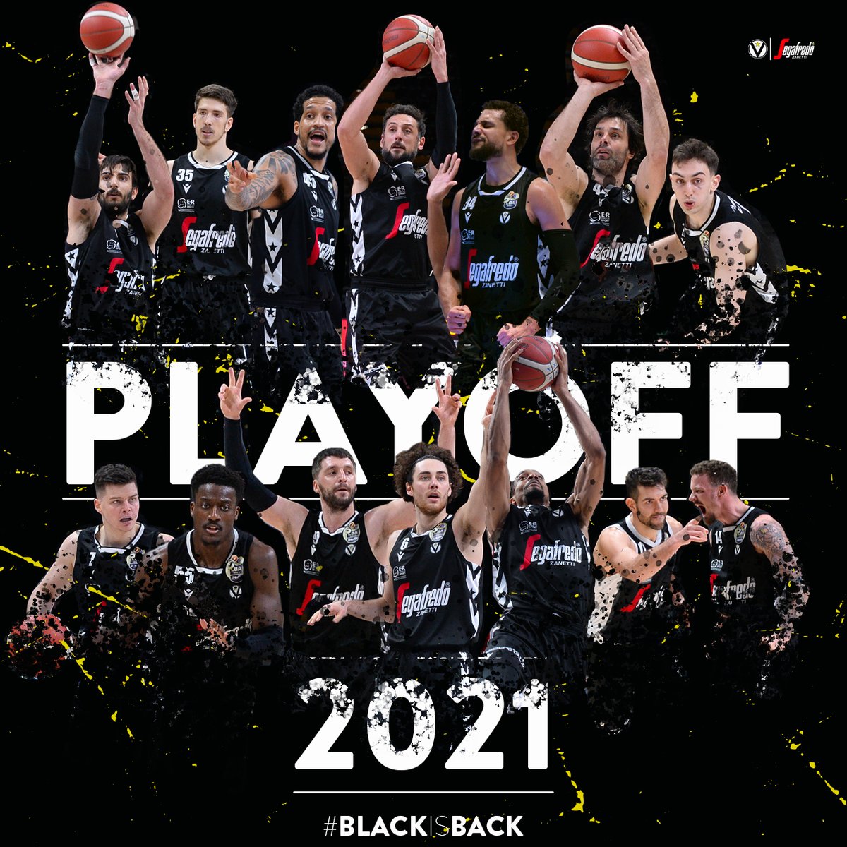 VirtusBo's tweet photo. 🔥 PLAYOFF BOUND 🔥

LET'S GET IT ! 💪 

#UnfinishedBusiness  #BlackisBack #togetherness #LBA #TuttoUnAltroSport https://t.co/kzdnbD3ZfT