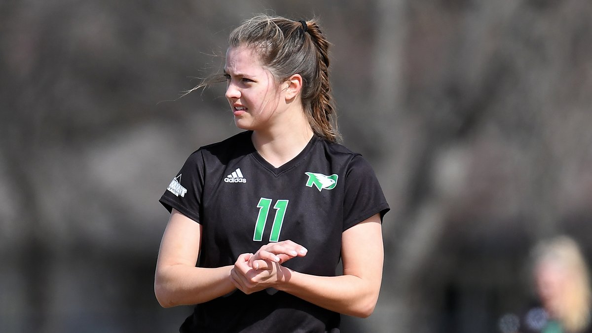UNDsoccer's tweet image. ICYMI: Ashley Ebeling was named to @thesummitleague's All-Academic Team this morning fightinghawks.com/news/2021/5/10… #UNDproud #LGH