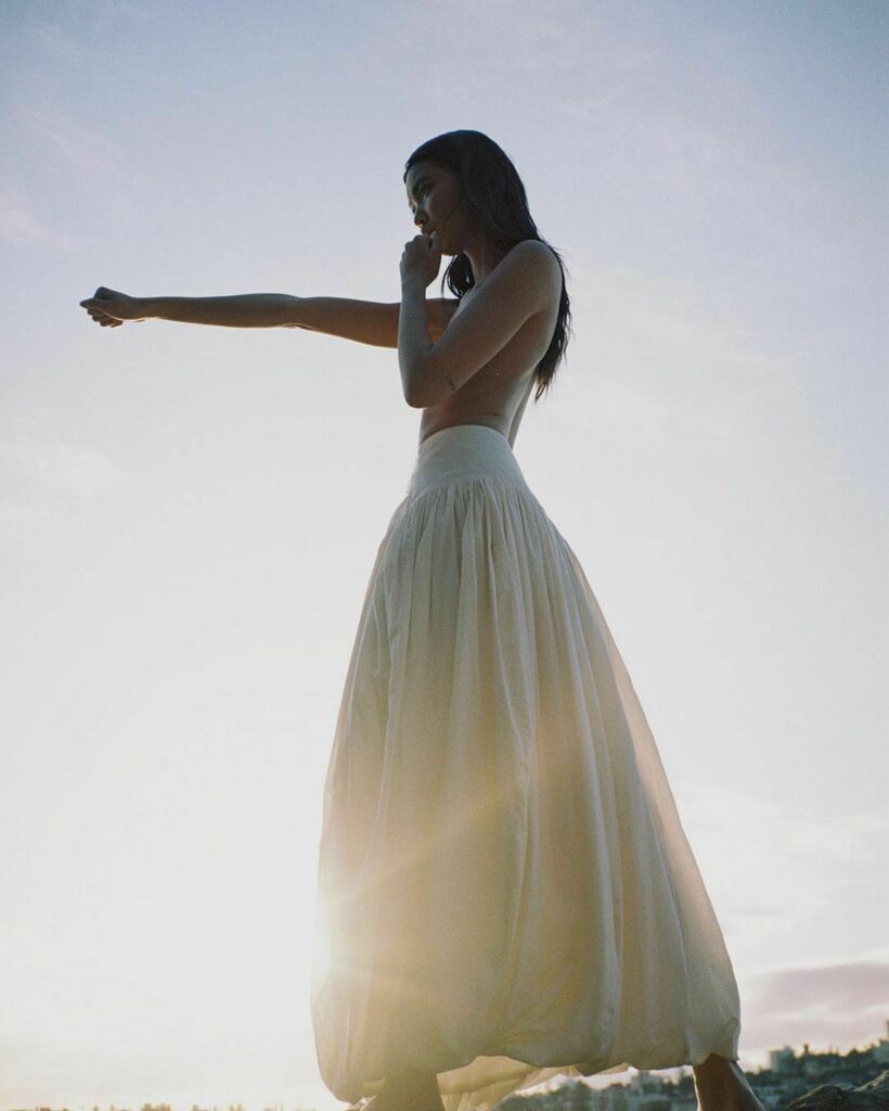 Brands; know your makers. Wearers of clothing; know your brands. 

Beautiful simplicity - ‘You’re going to be ok’ skirt by Maggie Marilyn, responsibly made in NZ. 

.
.
.
.
.
.
Designed &amp; Made by <a href="/maggiemarilyn/">maggie wetterer</a>
Photo by @indiahartforddavis. instagr.am/p/COtOz0sljix/