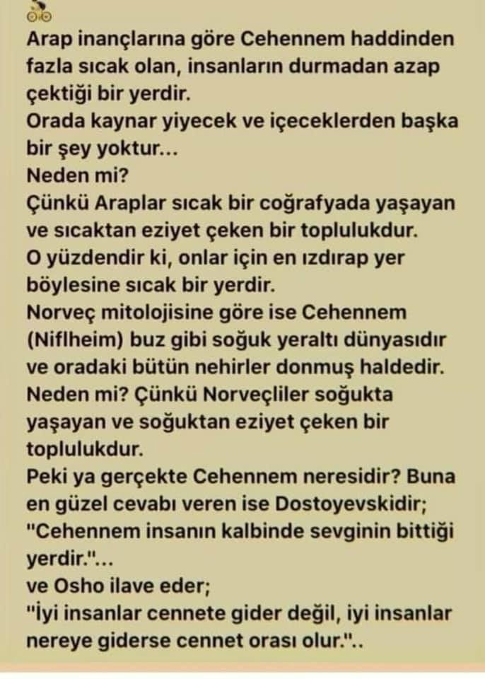 CENNET İYİ İNSANLARIN OLDUĞU YERDİR