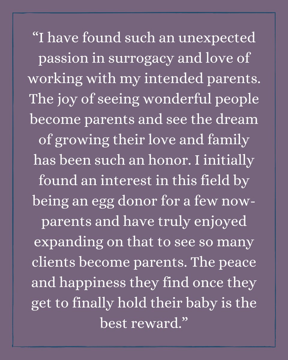 csp_surrogacy's tweet photo. Meet the @CSP_Surrogacy Team | Taylor Carlin is an Intended Parent Case Manager. Read what she has to say about her experience working here at CSP.
Learn more about the CSP team: https://t.co/7LfTl452jX
#creatingfamilies #surrogacyagency https://t.co/YjRaGMpmJP