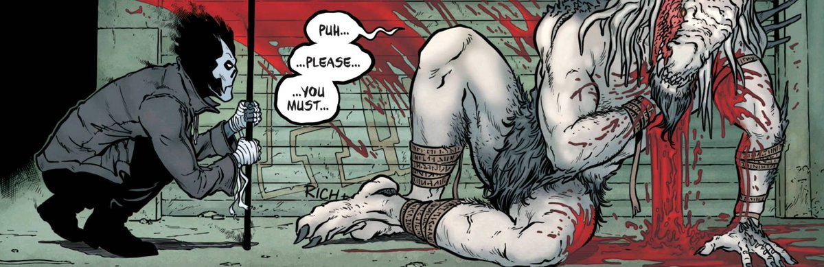 Bo0giedown's tweet photo. #Shadowman has a serious amount of gore going on.
#NotForTheFeinthearted #StayValiant https://t.co/v1UYWxGT1C