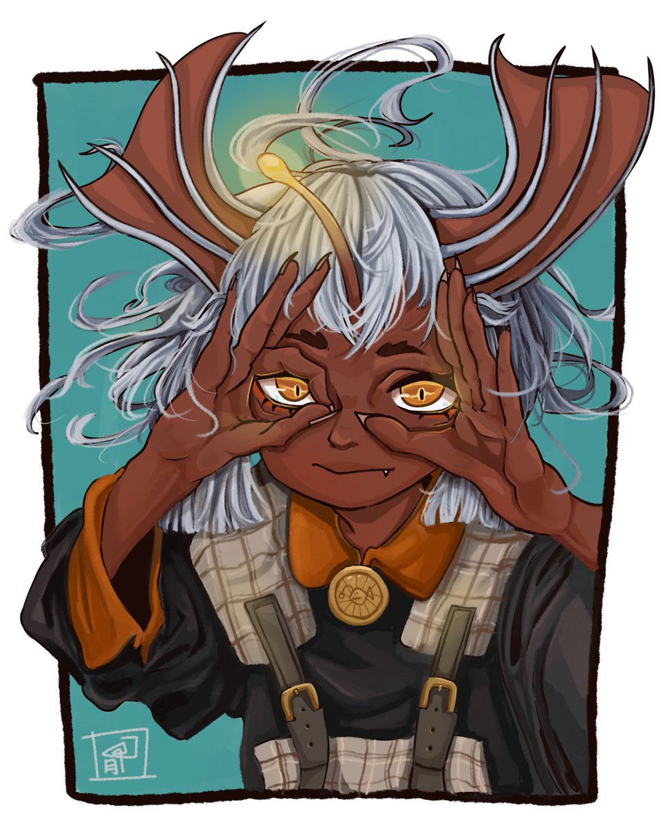 AA_Moccha's tweet photo. MOCCHA FINAL RENDITION ???¿¿¿

Thank you bby Tolon ( @/Tolondraws ) for help adding textures and assist in shading her 🥺❤️ 

I really can’t with hair *sighs*- 

#DigitalArtist #characterdesign #artistsontwitter #art #originalcharacter #anglerfish https://t.co/L6AYu9wRSK
