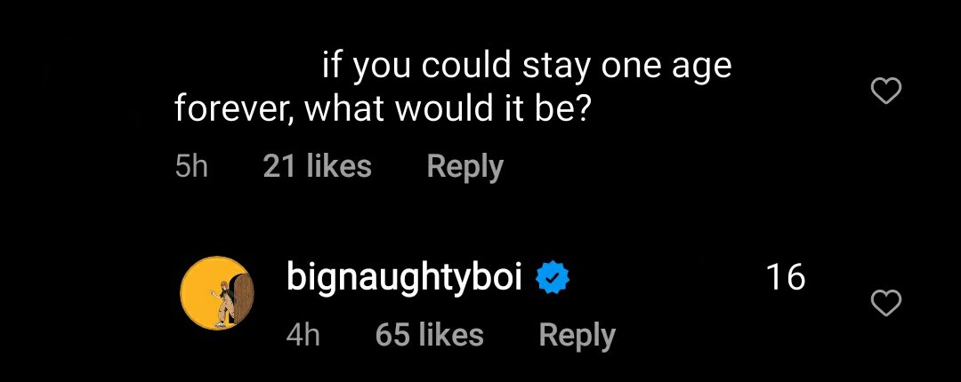 BIG NAUGHTY IG POST Q&AAnswers thread