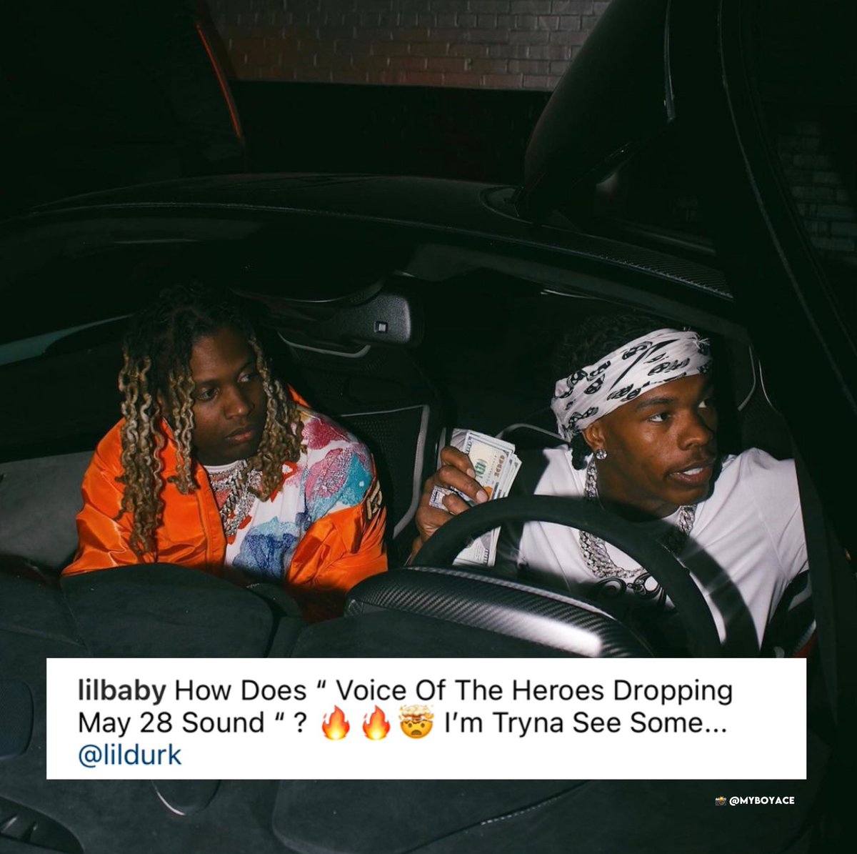 Lil Baby &amp; Lil Durk set to drop their collab project May 28 👀🔥