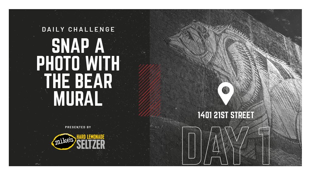 SacRepublicFC's tweet photo. It's the first home opener Daily Challenge!

𝗖𝗵𝗮𝗹𝗹𝗲𝗻𝗴𝗲 𝟭: 𝗦𝗻𝗮𝗽 𝗮 𝗽𝗵𝗼𝘁𝗼 𝘄𝗶𝘁𝗵 𝘁𝗵𝗲 𝗖𝗮𝗹𝗶𝗳𝗼𝗿𝗻𝗶𝗮 𝗥𝗲𝗽𝘂𝗯𝗹𝗶𝗰 𝗕𝗲𝗮𝗿 𝗺𝘂𝗿𝗮𝗹 𝘁𝗼 𝘄𝗶𝗻 𝗮 @MikesSeltzer 𝗕𝗿ü𝗠𝗮𝘁𝗲! Post it using #IndomitableClub to enter.

Must be 21+ to participate. https://t.co/YxH4mnWJ9M