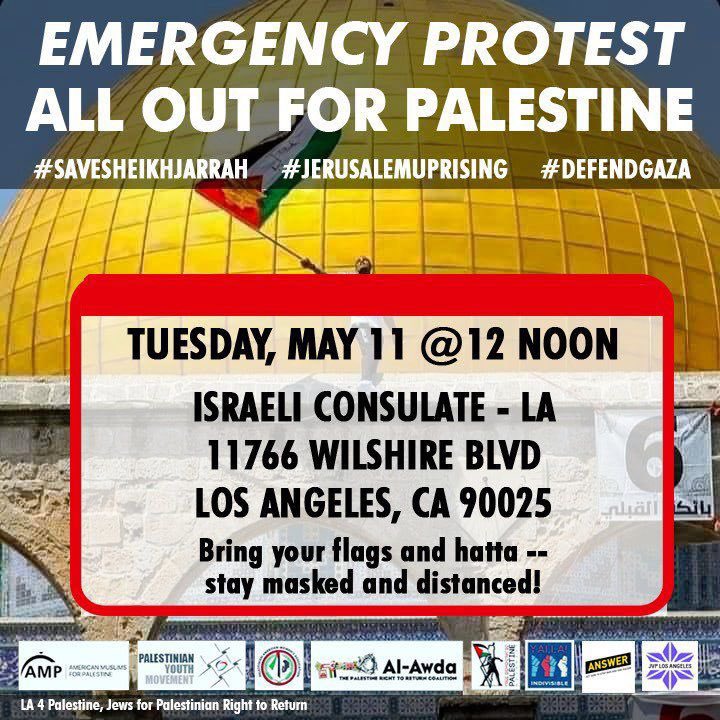 LOS ANGELES: EMERGENCY PROTEST