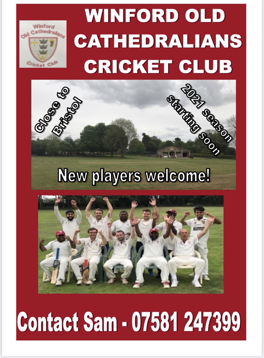 Winford Old Caths CC tweet media