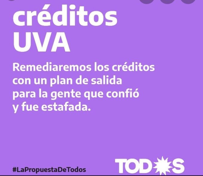 uvacaba's tweet photo. Las familias de #HipotecadosUVA  de todo el país necesitamos #RestructuracionUVA

@alferdez @CFKArgentina @jorgeferraresi @Martin_M_Guzman @KulfasM @SergioMassa @SantiCafiero @BCRAusuarios https://t.co/WKJp5D7v5t