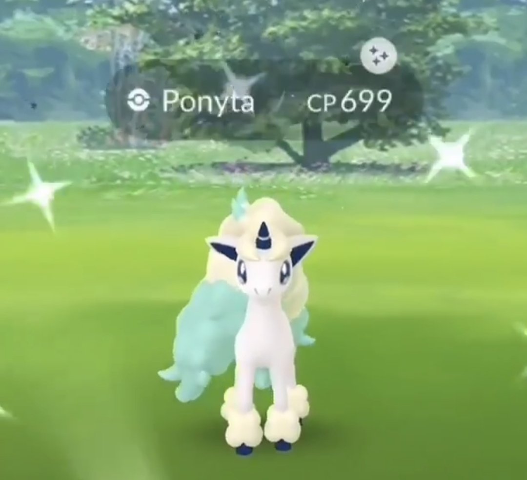 PokéXperto 💎 on Twitter "Ponyta de Galar Shiny 💫 disponible en Pokémon GO https//t.co