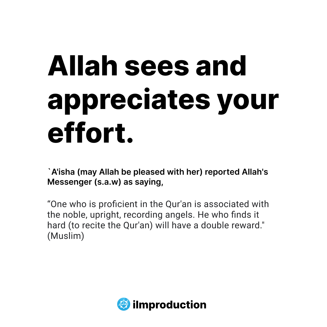 ilmproductionSG's tweet photo. At times, people will judge us only by our results, while only Allah knows every struggle we go through and values our efforts.
#ilmproduction #ilmproductionsg #ramadan #laylatulqadr #effort #albaseer #ashshakoor https://t.co/eh5EkLyQ8e