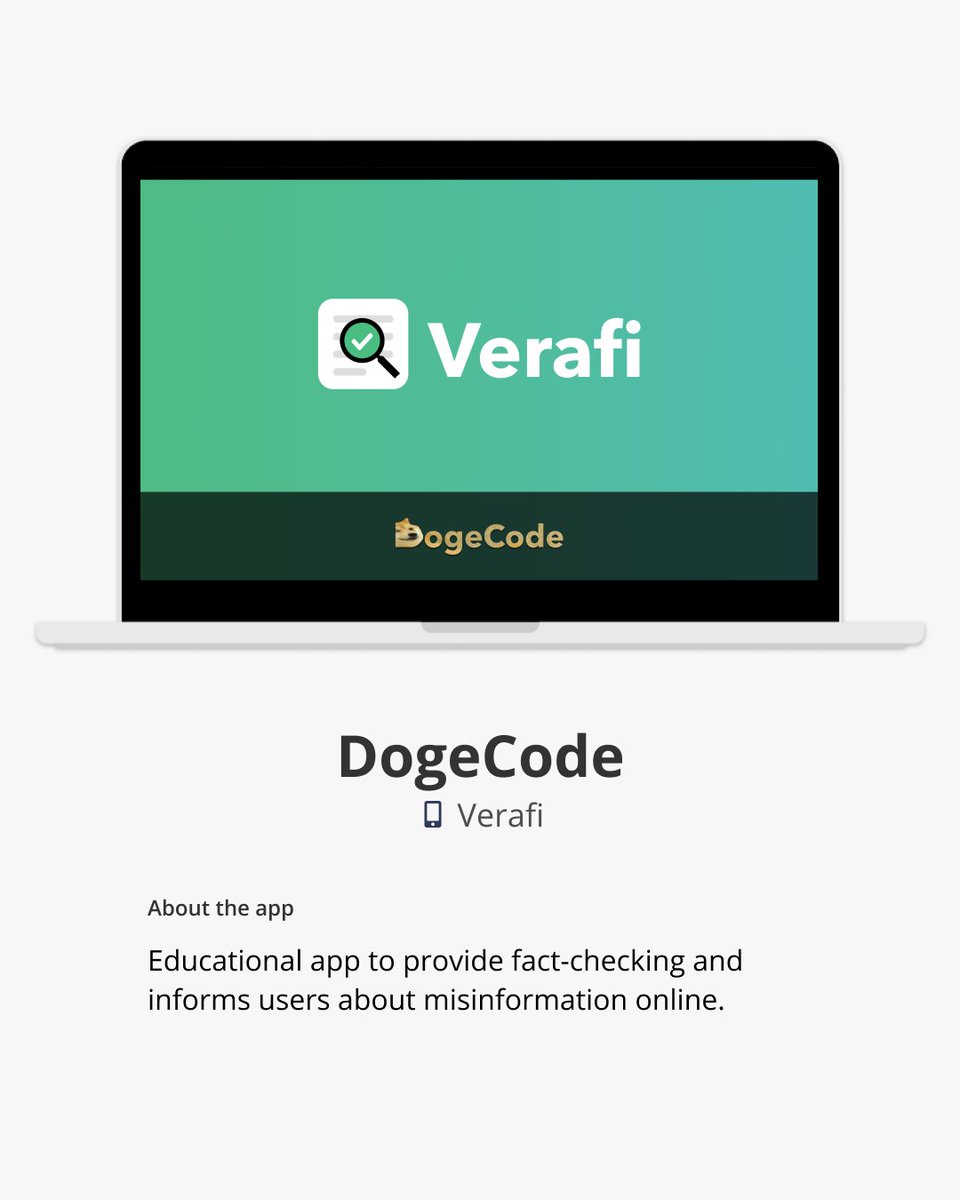 GameOf_Apps's tweet photo. Meet team DogeCode from @RichmondColts and their Verafi app competing for the #gameofapps Season 4 Championship.
Vote through the Game of Apps iOS(https://t.co/0gxvcnYZwX) and Android (https://t.co/EgdTfCjiHg) app! https://t.co/gvu5lhDbwF