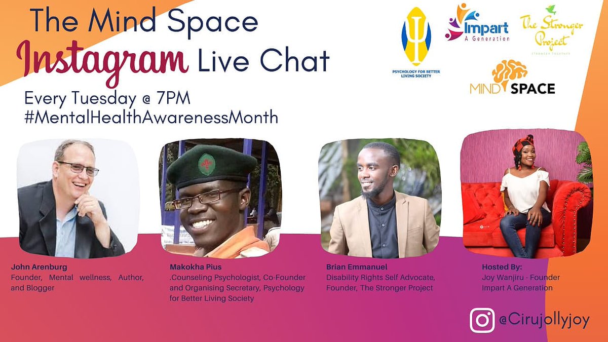 JoyShirow's tweet photo. ♻️♻️♻️May is Mental health awareness month and the best time to educate ourselves on Matters mental Wellness.  

👌👌we shall be talking about PTSD(Post traumatic stress disorder), Bipolar &amp; Depression.  
@JustBrian_Music @ArenburgJohn https://t.co/HalM746EEq