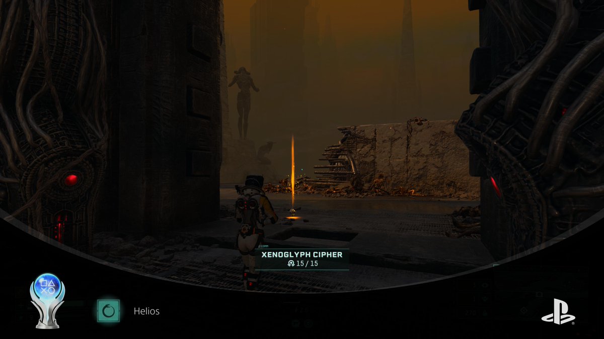 DocThisIsHeavy's tweet image. Incredible game @Housemarque and such an engrossing story, finally got the #Platinum ;here's hoping for DLC!! #PS5Share #Returnal  

Returnal
Helios (PLATINUM)
#PlayStationTrophy