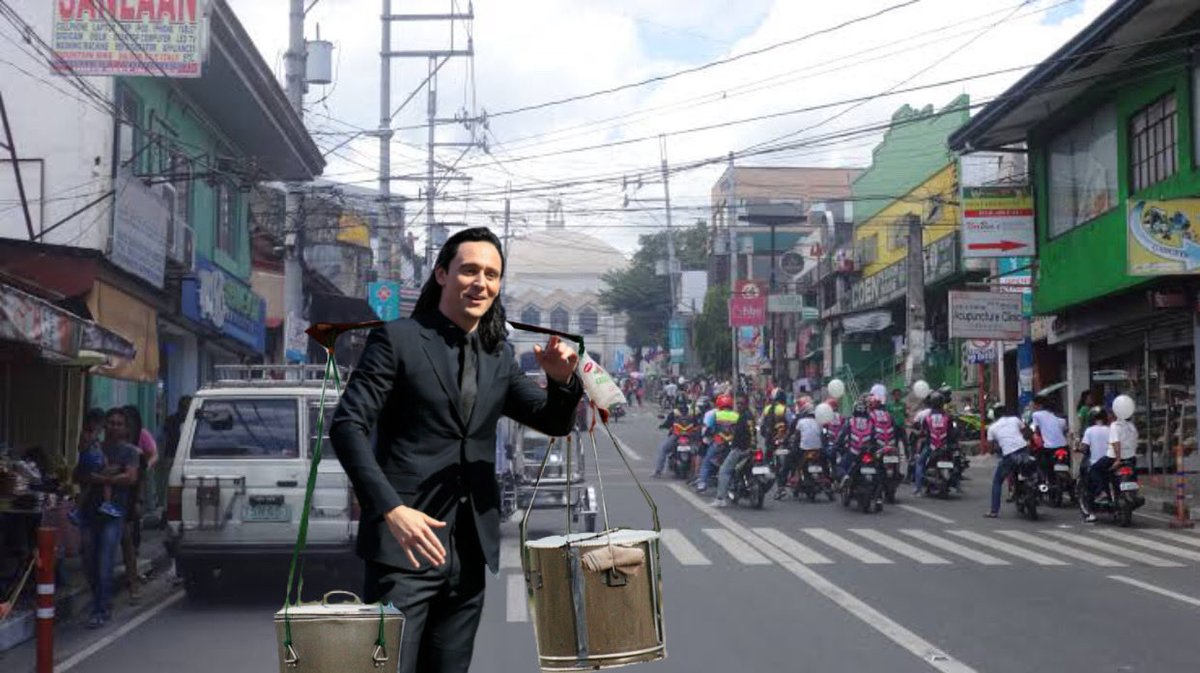 lokislocation's tweet photo. Loki is in the Philippines. He is currently selling 'taho' in the streets. https://t.co/VB7ZE9FOxa