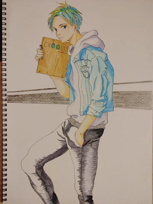Thanks for the tag from
@TAKE34826762

TAKEさん✨💕
バトンをありがとうございます🙏TAKEさんの美しいイラストにいつも刺激を頂いています😳💕

アンカーでよろしくお願いいたしますm(_ _)m✨✨
これからもよろしくお願いいたします😍🙏🙏 