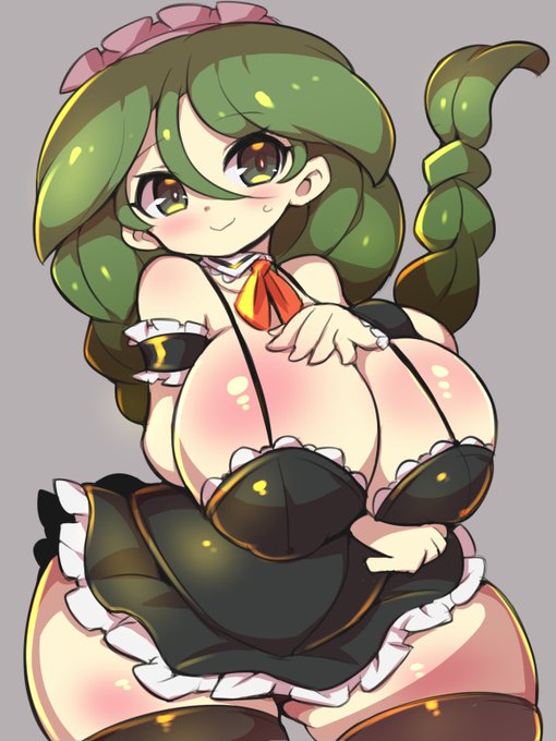 メイドビキニモミさん!! #モミ 