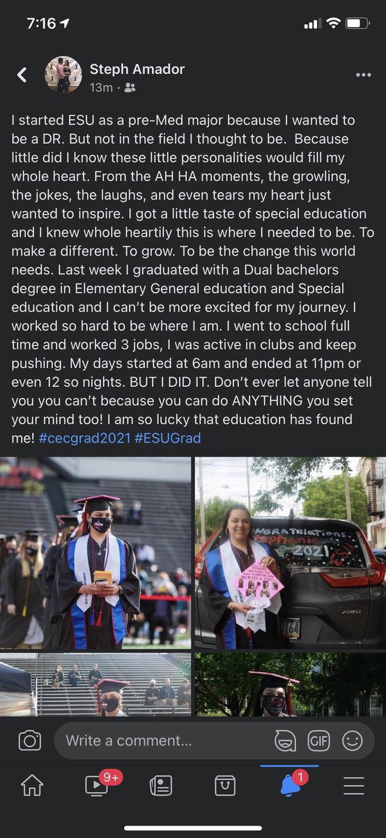 Stephyy0110's tweet photo. #CECGrad2021 #ESUGrad https://t.co/FFdIMtzc4a