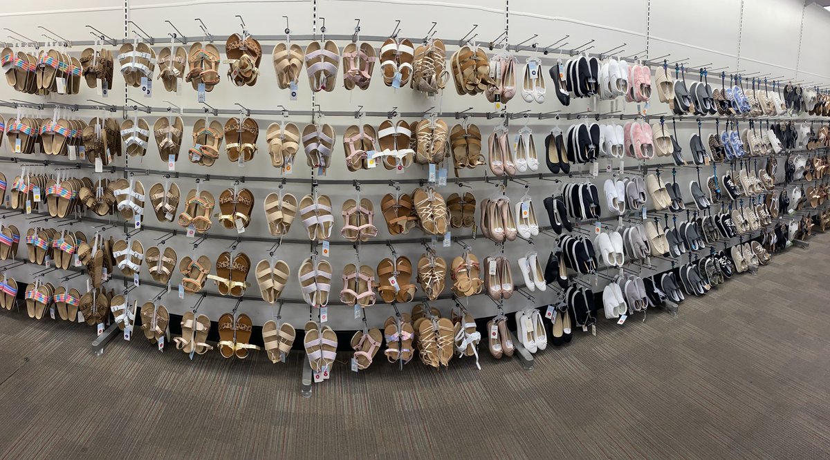 #Standards in Shoes makes me the happiest! Huge comps for shoes is making inventory fly this season, so we use lower inventory solutions to maintain that impactful, full floor pad we strive for! #targetstyle #t2847