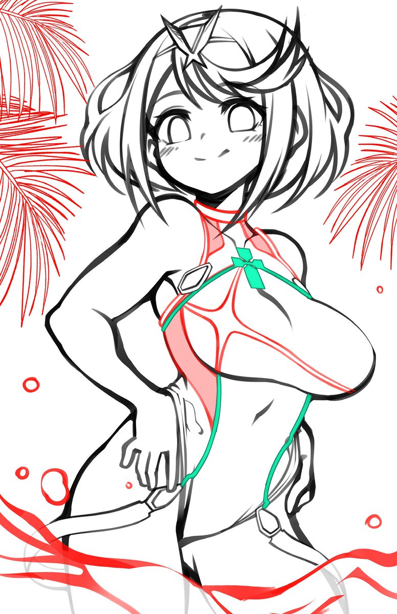 SKETCH Swimsuit Pyra! 