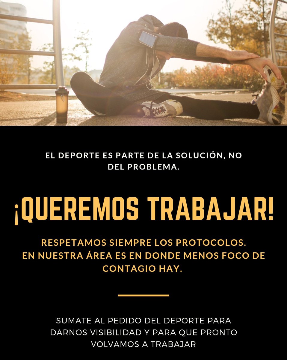 fbeltranok's tweet photo. ¿Para qué redactan protocolos si a la primera de cambio van a cerrar los lugares donde más se cumplen y donde menos contagios hubo? Son una contradicción constante. 

Estoy cansado que siempre el eslabón más débil pague los platos rotos. 

¡ABRAN LOS ESPACIOS DEPORTIVOS! https://t.co/tIFQV2aHPA