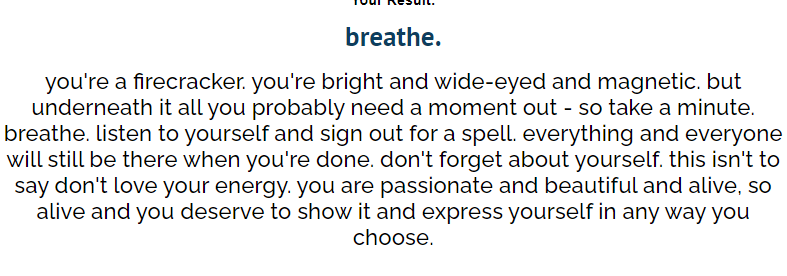 exhales