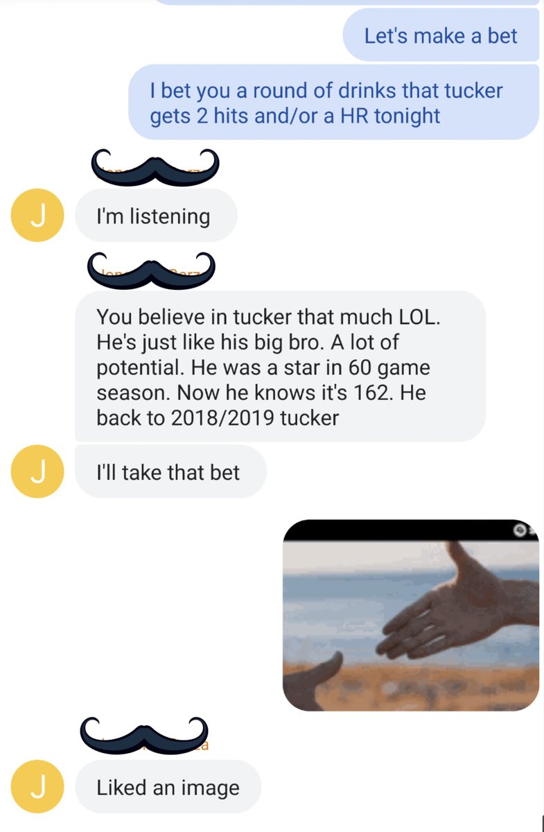 DarkterStrange's tweet photo. @KTuck30 you gonna pull through for me tonight? We will be settling this bet live and in person! I want my free beer! #GoStros #Astros https://t.co/49dh4IvV26