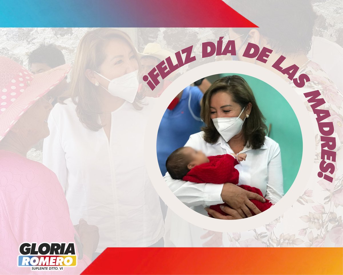 GloriaRomeroPAN's tweet photo. ¡Felicidades a todas las madres!
#DíaDeMadres
#GloriaRomero #GenerandoResultados https://t.co/cjwTW5jfc3
