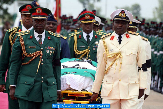 A week Later His boss the president Died.He was the second person to die in office as president after Gen. Abacha