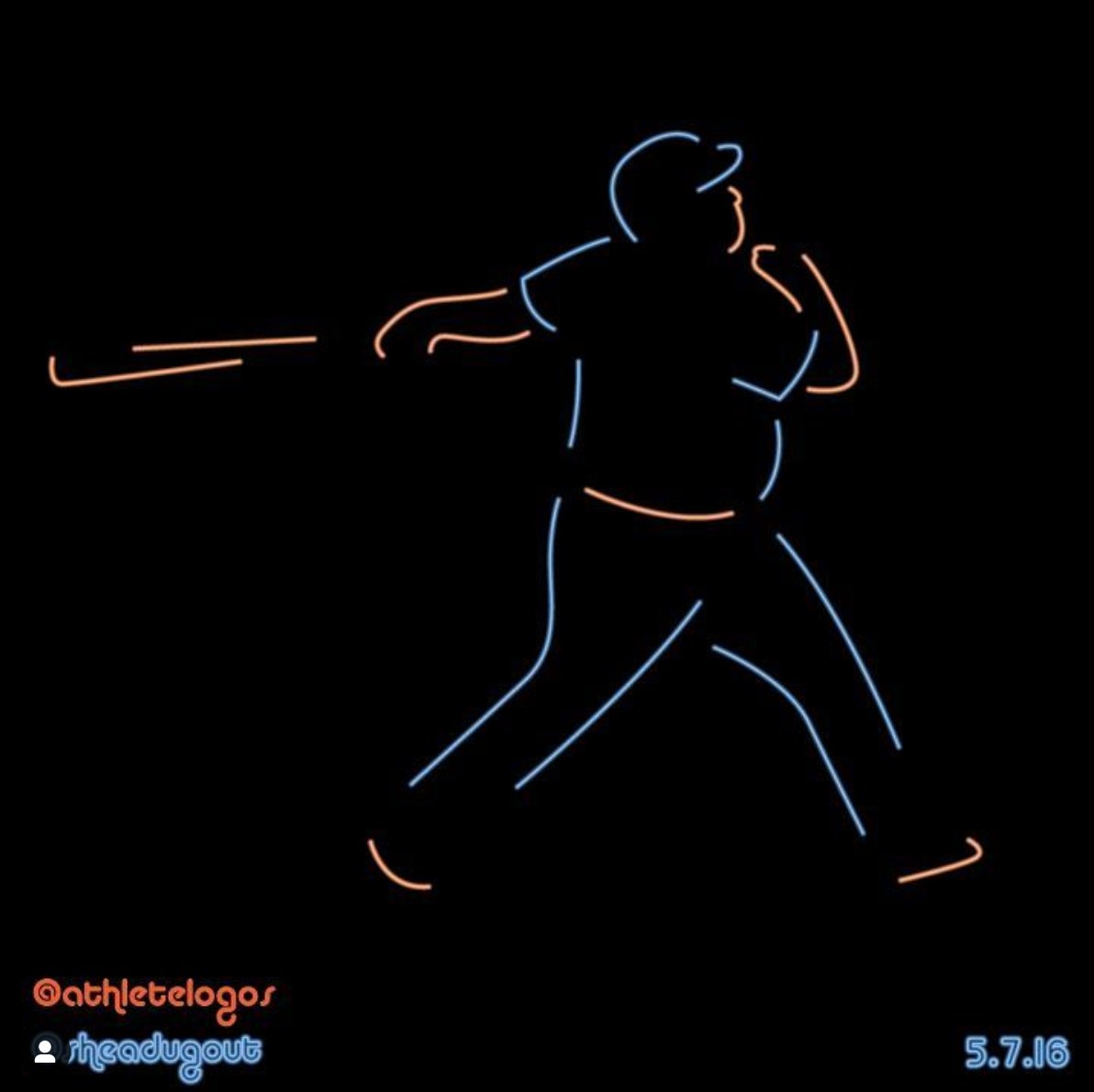 Since 2016 I have created a neon figure for the player, or play of the game after every Mets win. I have also done some historic moments in Mets history like the Endy catch or Gary Carter and Jesse Orosco in 86.