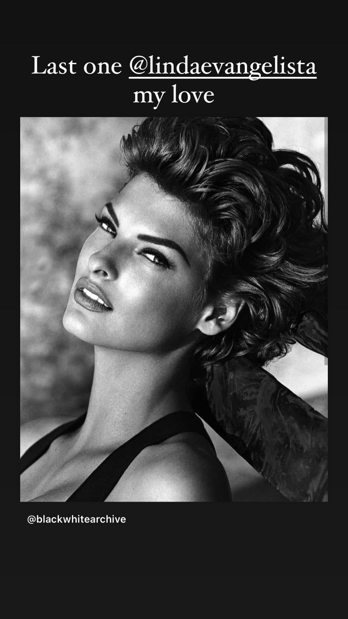 Happy birthday to the one & only Linda Evangelista 