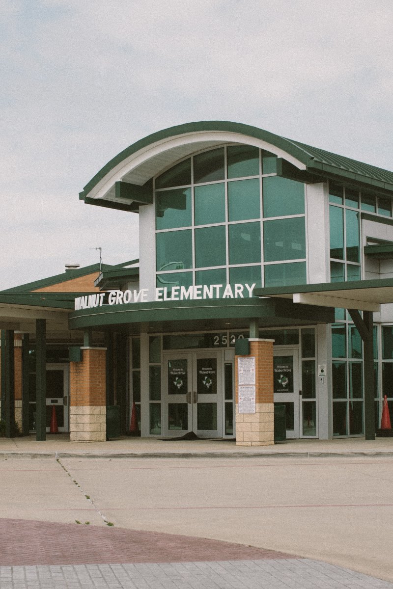 The school closed when the students reached high school age, but Carroll ISD's Walnut Grove Elementary School is named in its honor.