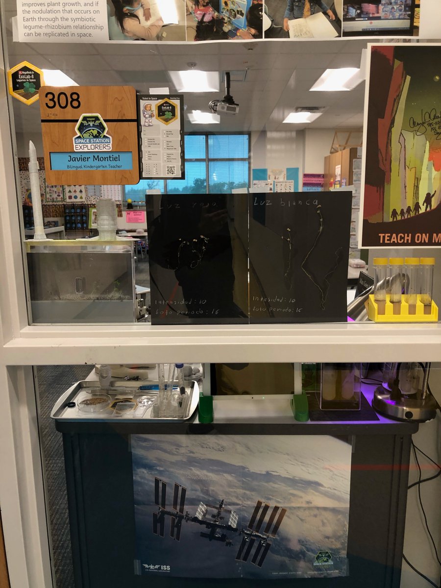Javier_Montiel1's tweet photo. It is never too early to be inspired to be an astrobotany researcher onboard the @ISS_CASIS even in kindergarten as students learn by doing, playing and observing with #IOT devices #ISSSTEM https://t.co/6mXYofNK5h